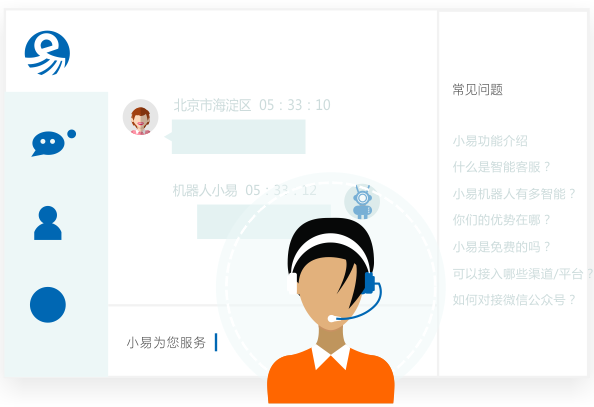 機(jī)器人輔助人工快速服務(wù)